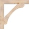 Ekena Millwork Legacy Block Smooth Bracket w/ Offset Brace, Douglas Fir, 7 1/2"W x 42"D x 42"H BKT0806X42X42LEC05SDF - alternate 4